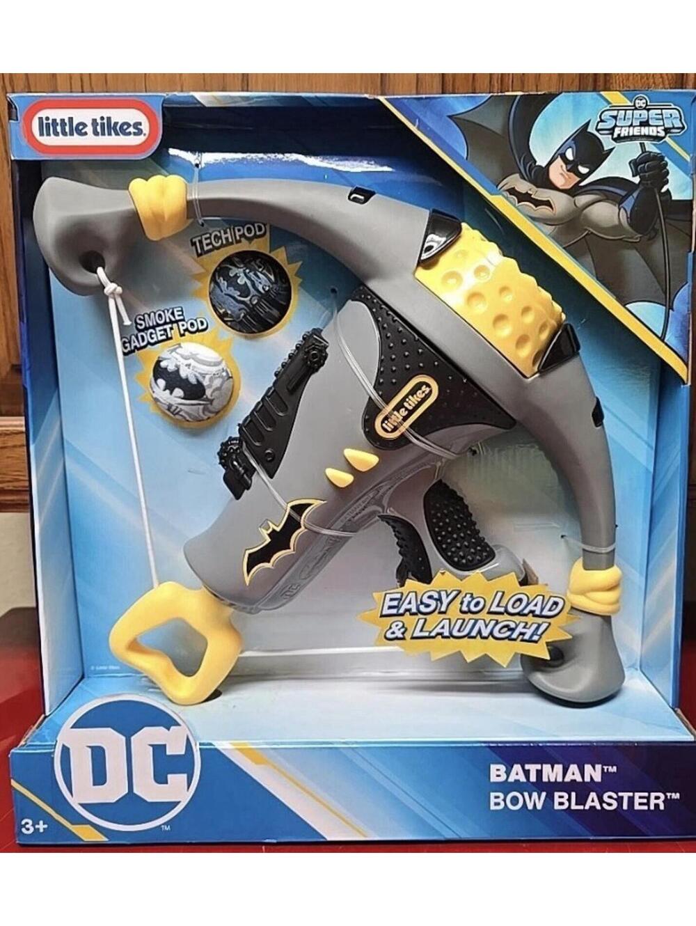 NEW Little Tikes Batman Bow Blaster DC Toy Blasters Kids Ages 3+ Active Play
